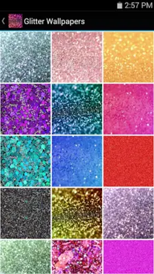 Glitter Wallpapers android App screenshot 1